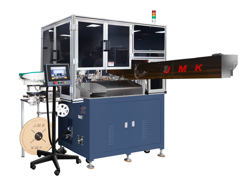 JM-601A+ 全自動單頭插殼 單頭浸錫絞線機